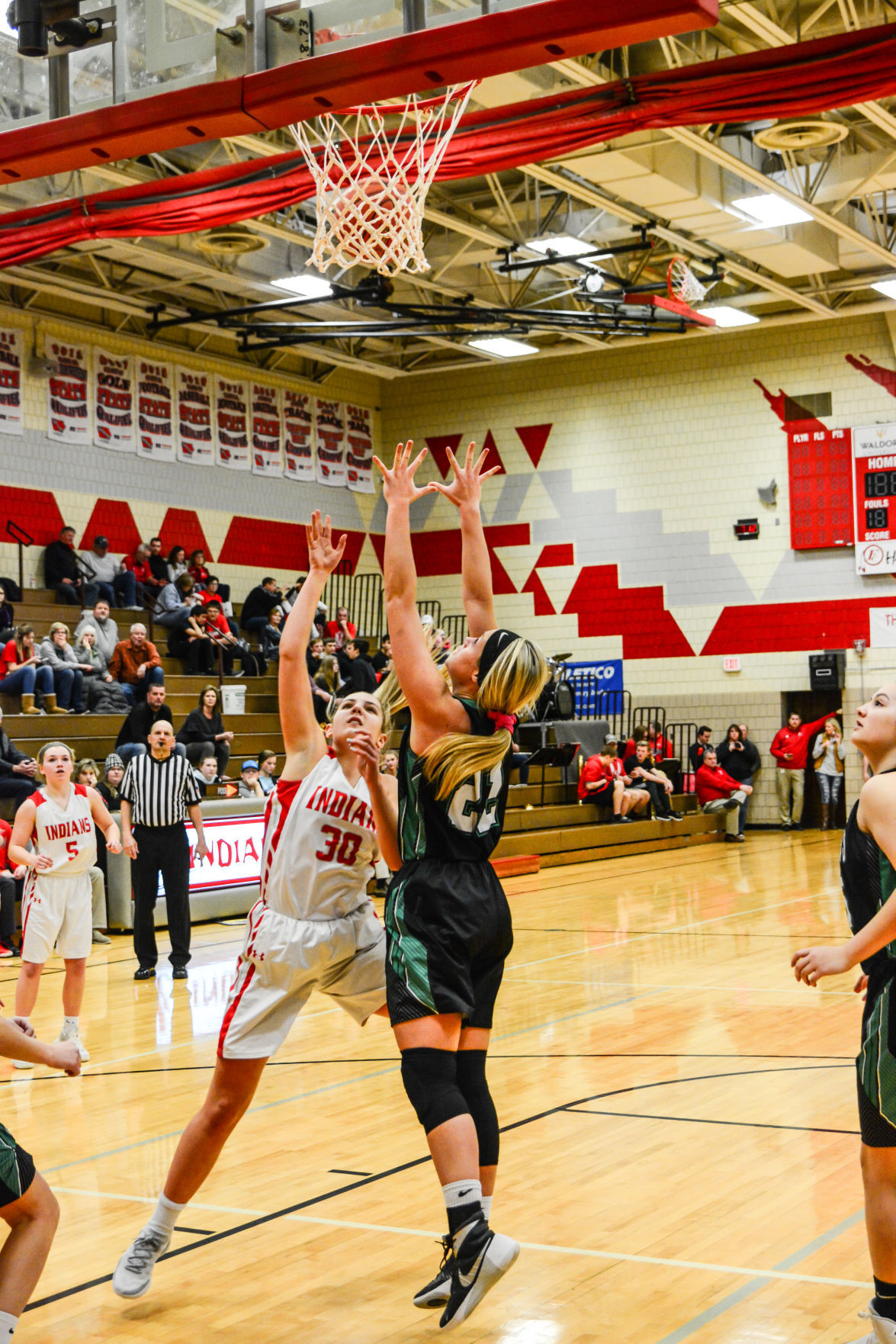 FC girls basketball vs. North Union 9